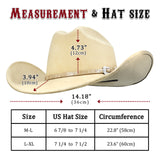 Fluffy Sense Felt Cattleman Crease Western Hats for Cowboys and Cowgirls with Shapeable Wide Brim, Buckskin Tan