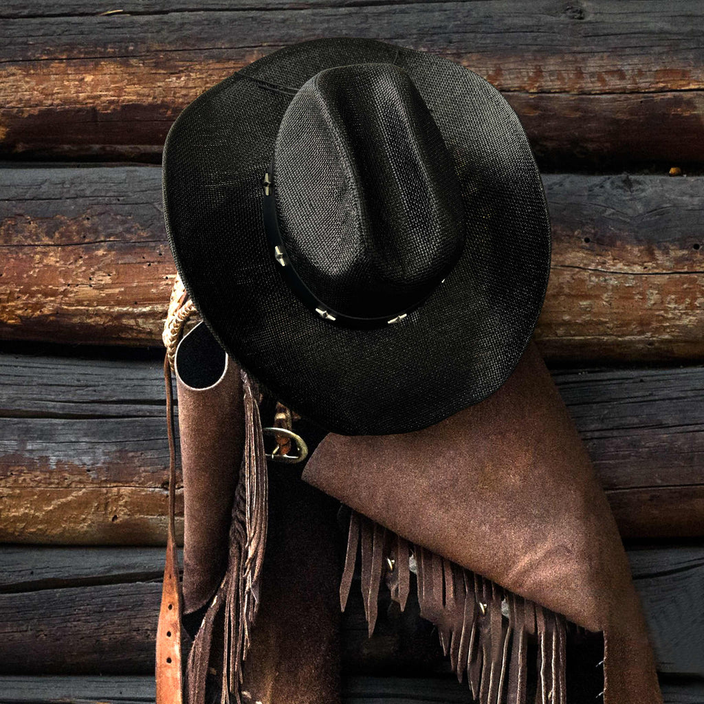 Straw Hat Wide Brim Sun Hat Summer Sun Hat Cowboy Cowgirl Western Hat