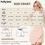 Mini Skirt for Women Elastic High Waist Bodycon Wrap Skirt Silky Smooth Stretchy Suede Skirt